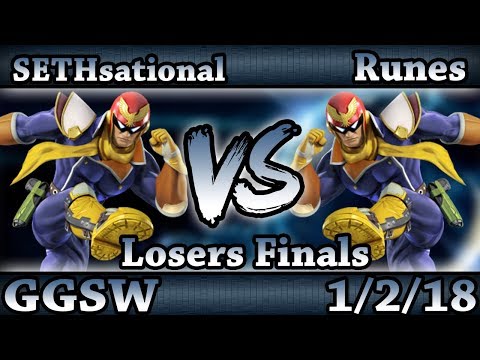 GGSW 65 - SETHsational (C.Falcon) Vs. Runes (C.Falcon) Smash Wii U Losers Finals - Smash 4