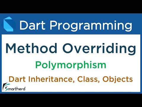 Dart Method Overriding Polymorphism Dart Flutter Programming Tutorial 9 4