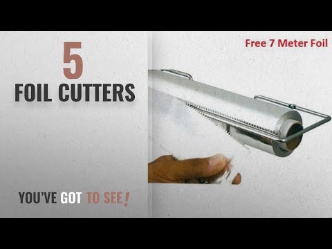 Top 10 Foil Cutters - Ajuss Stainless Steel Foil Cutter/ Dispenser
