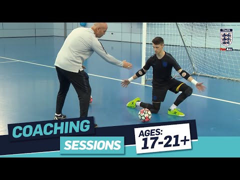 Part 1 - Tony Elliott: Futsal Goalkeeper Techniques | FA Learning Coaching Session