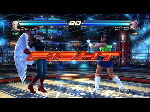 20 Julia (Jaycee) y Asuka Kazama vs Angel y UNKNOWN - Tekken Tag 2 ( Uchiha x24 ) GamePlay PS3