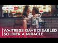 Waitress Gave Disabled Soldier A Miracle LoveBusterTV