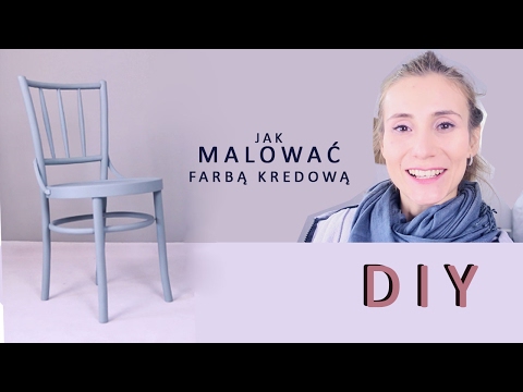 Jak malować farbą kredową. Jak szybko wyremontować mebel. DIY  cz 2