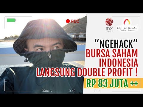 RAHASIA HACKING - DOUBLE PROFIT SAHAM Rp 83 Juta | CARA KAYA DARI SAHAM EPS 11