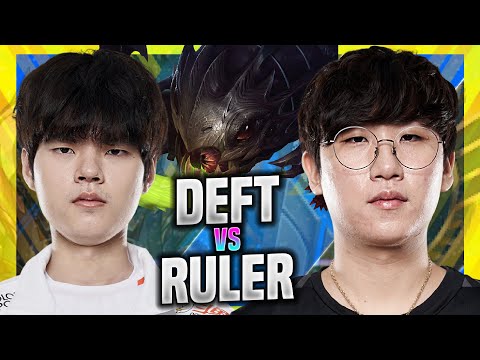 HLE DEFT VS GEN RULER! - HLE Deft Plays Kog'maw ADC vs GEN Ruler Kalista! | Season 11