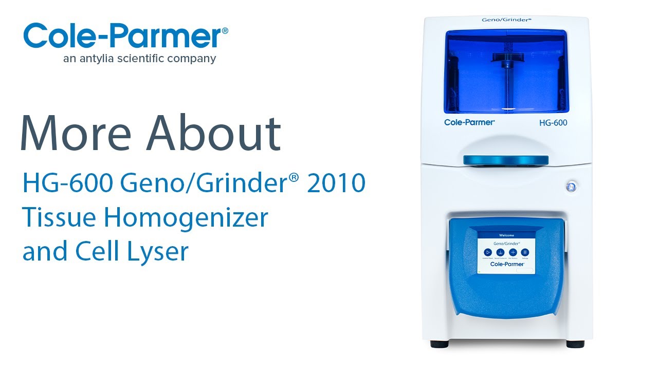HG-600 Geno/Grinder® 2010 - Tissue Homogenizer and Cell Lyser