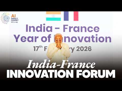 PM Modi, French President Macron inaugurate the India-France Innovation Forum in Mumbai