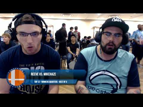 Show Me Your Moves 18 - BC | MikeHaze (Fox) vs. Spire | Reeve (Marth) - SSBM - Top 12, W. Quarters
