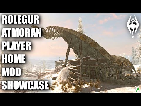 Xbox Skyrim SE: ROLEGUR ATMORAN HOME Player Home Mod Showcase