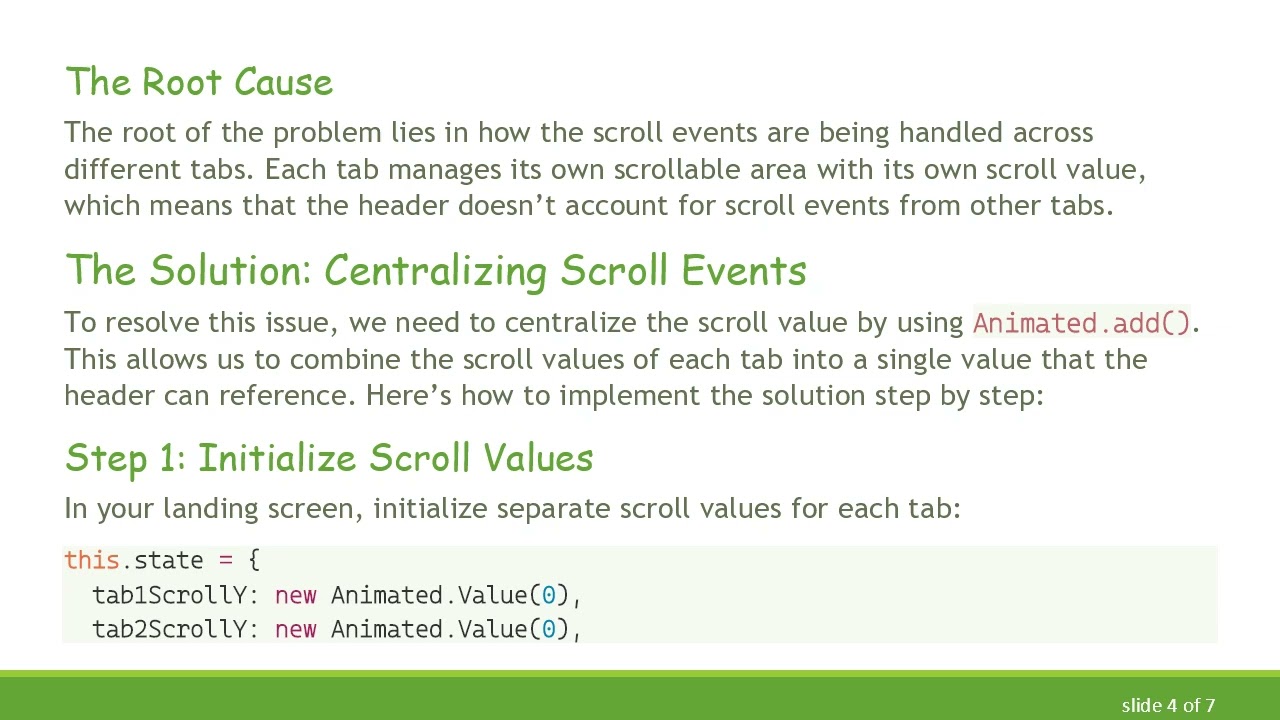 How to Hide and Show Header in React Native Top Tab Navigation