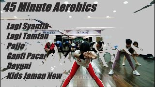 Download lagu Senam aerobik badriah hits pemula 45 menit mp3