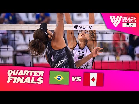 Ana Patrícia/Duda vs. Melissa/Brandie - Quarter Finals Highlights Doha 2024 #BeachProTour