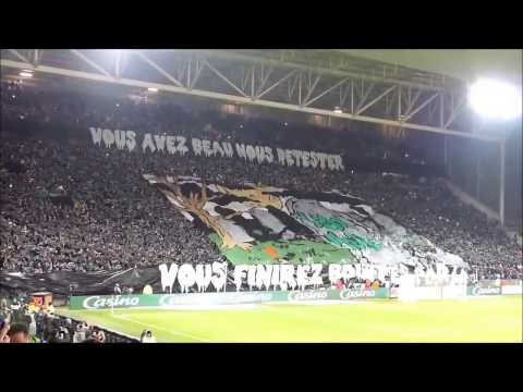 RÉSUMÉ DE L'AMBIANCE LORS DU MATCH ASSE 2-0 LYON !