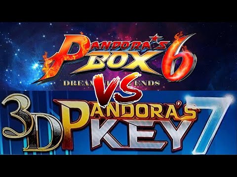 Pandora's Box 6 vs. Pandora's Key 7 : Ultimate Battle of the Arcade Sticks !