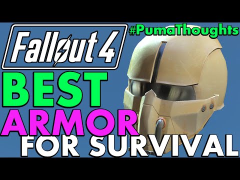 Fallout 4: Best Armor and Apparel for the Survival Mode 1.5 Update #PumaThoughts
