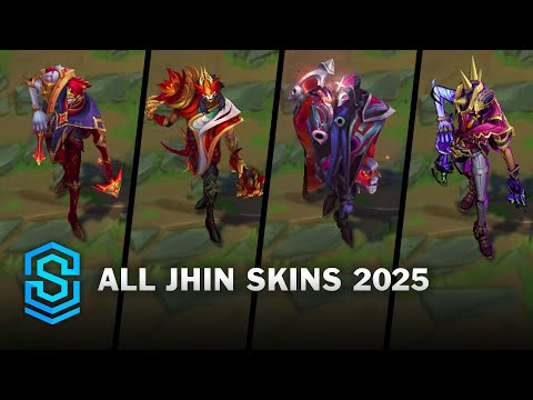 All Jhin Skins Spotlight 2025