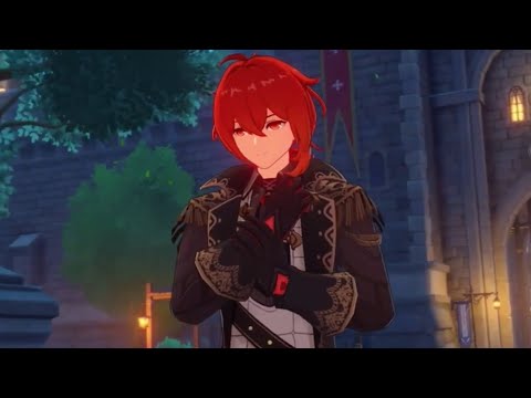 Cryo Albedo’s Fight Music fits perfectly in this scene