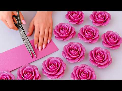 How to Make Easy Beautiful Paper Flowers - Anyone Can Do!