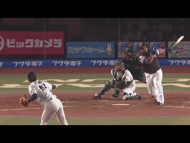 【3回表】デスパ、調子イイね‼ ホークス・デスパイネ 変化球を完璧に捉えた第12号2ランアーチ‼ 2019/5/24 M-H