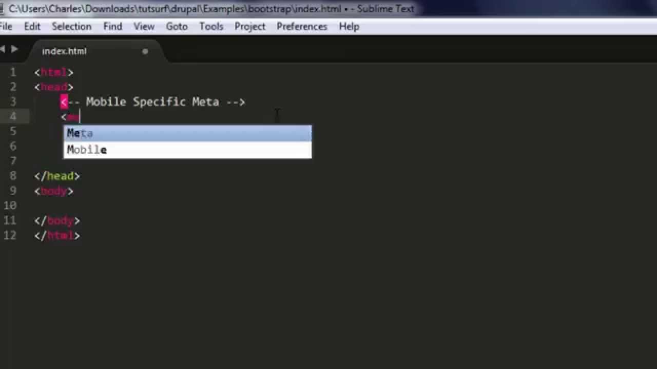 Bootstrap for beginners - Part 1 - Mobile First