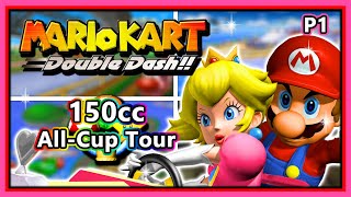 Mario Kart: Double Dash!! Walkthrough - 150cc All Cup Tour - Part 1 (HD)