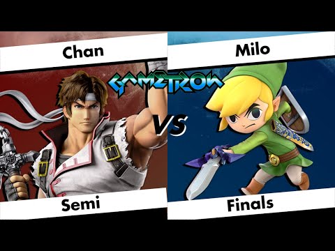 Gametron 2021 SSBU - LST | Chan (Richter) vs LST | Milo (Toon Link & Mii Gunner) SSBU Semi Finals