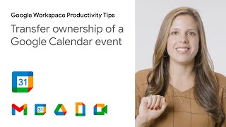 Transfer ownership of a Google Calendar event