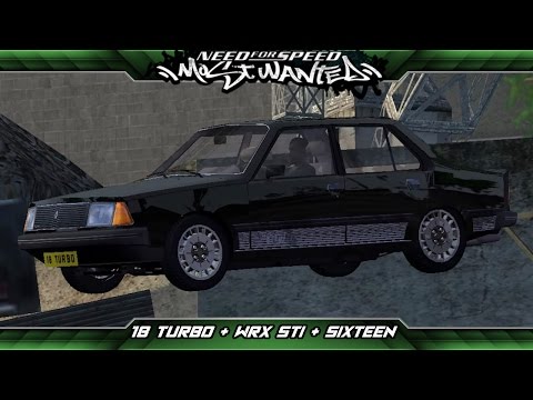 Need for Speed: Most Wanted Mod Showcase - Renault 18 Turbo + '06 Impreza WRX STi + Cadillac Sixteen