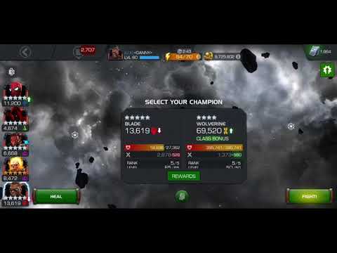 [mcoc]Void vs RoL wolverine Kill within 1m:30s