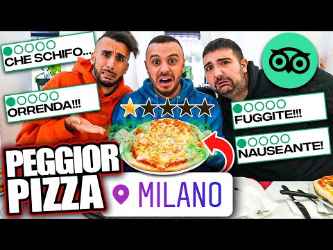 🍕🤢 THE WORST PIZZA IN MILAN with THE ELITES!