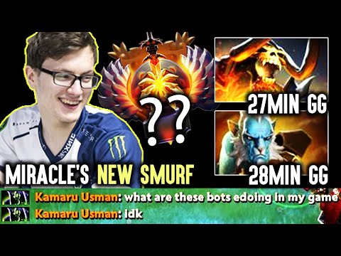 Miracle's New Smurf - Destroying Every One Like Bots | Guess The MMR Dota 2