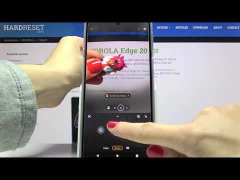 How to take Live Photo on MOTOROLA Edge 20 - Active Photo