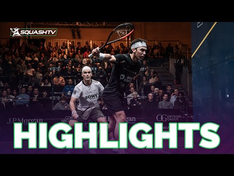 "One for the Squash Purists" | Crouin v Coll | J.P Morgan Tournament of Champions 2024 | QF HLS