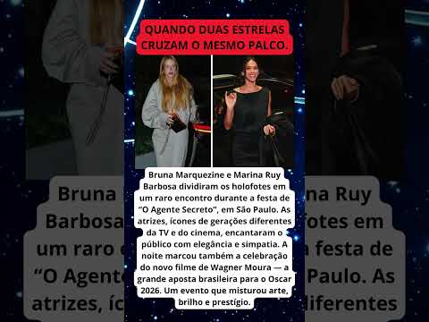 Bruna e Marina dividem os flashes em SP 💫