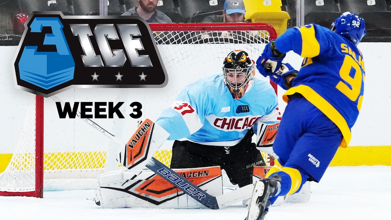 3ICE Hockey Week 3 - NY/NJ vs. Minnesota & Chicago vs. Buffalo