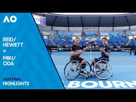 Reid/Hewett v Miki/Oda Highlights | Australian Open 2024 Final