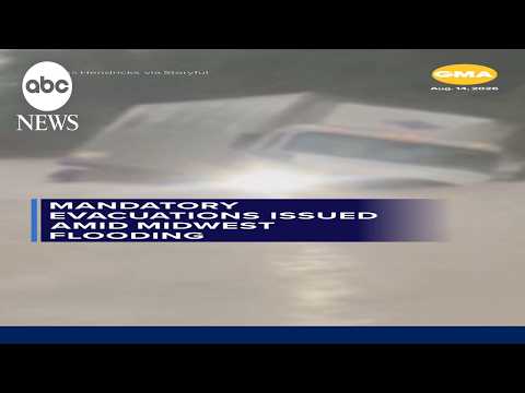Mandatory evacuations issued amid Midwest flooding