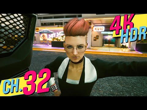 [4K HDR] Cyberpunk 2077 (100%, Very Hard, All Side Quests) Walkthrough Part 32 - Sinnerman