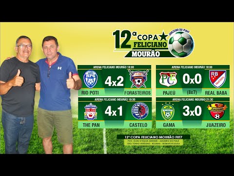 12ª Copa Feliciano Mourão - primeira fase