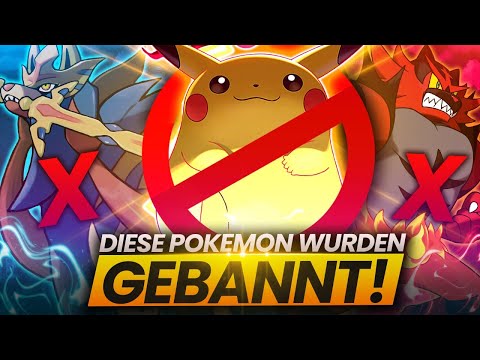DIESE Pokemon wurden von Game Freak offiziell VERBOTEN! (2019 - 2022)