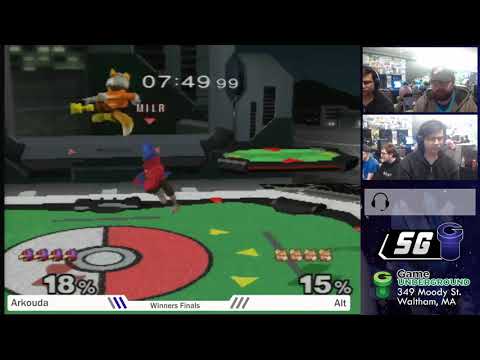 SG 20.3 SSBM - Arkouda (Falco) vs. Alt (Fox) - Melee WF