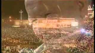 Il Papa Giovanni Paolo II e i giovani - Veglia a Tor Vergata (Giubileo 2000)