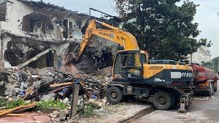 Hyundai 210W-9  Excavator  BİNA YIKIMI