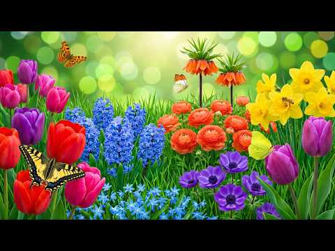 (NO ADS) SPRING WILDFLOWERS 🌿 – Relaxing Music to Reduce Stress & Heal the Nervous System