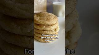Snickerdoodle Cookies: NO EGGS! Soft, chewy, delicious!