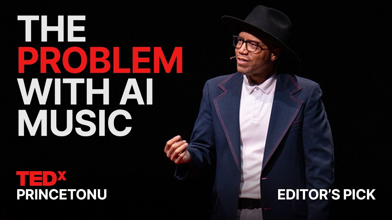 Do we want AI to become the next pop icon? | Andrae Alexander | TEDxPrincetonU