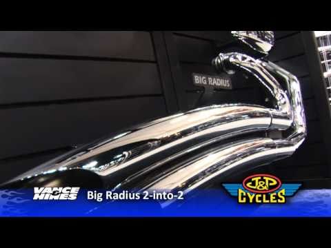 Big Radius 2-into-2 with Power Chamber from Vance & Hines - Available at J&P Cycles