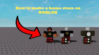 How to Use a Mannequin to sell clothes | Roblox