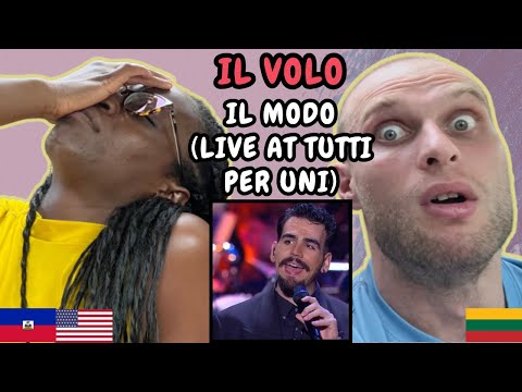 REACTION TO Il Volo - Il Mondo (Live at Tutti Per Uno) | FIRST TIME HEARING IL MONDO