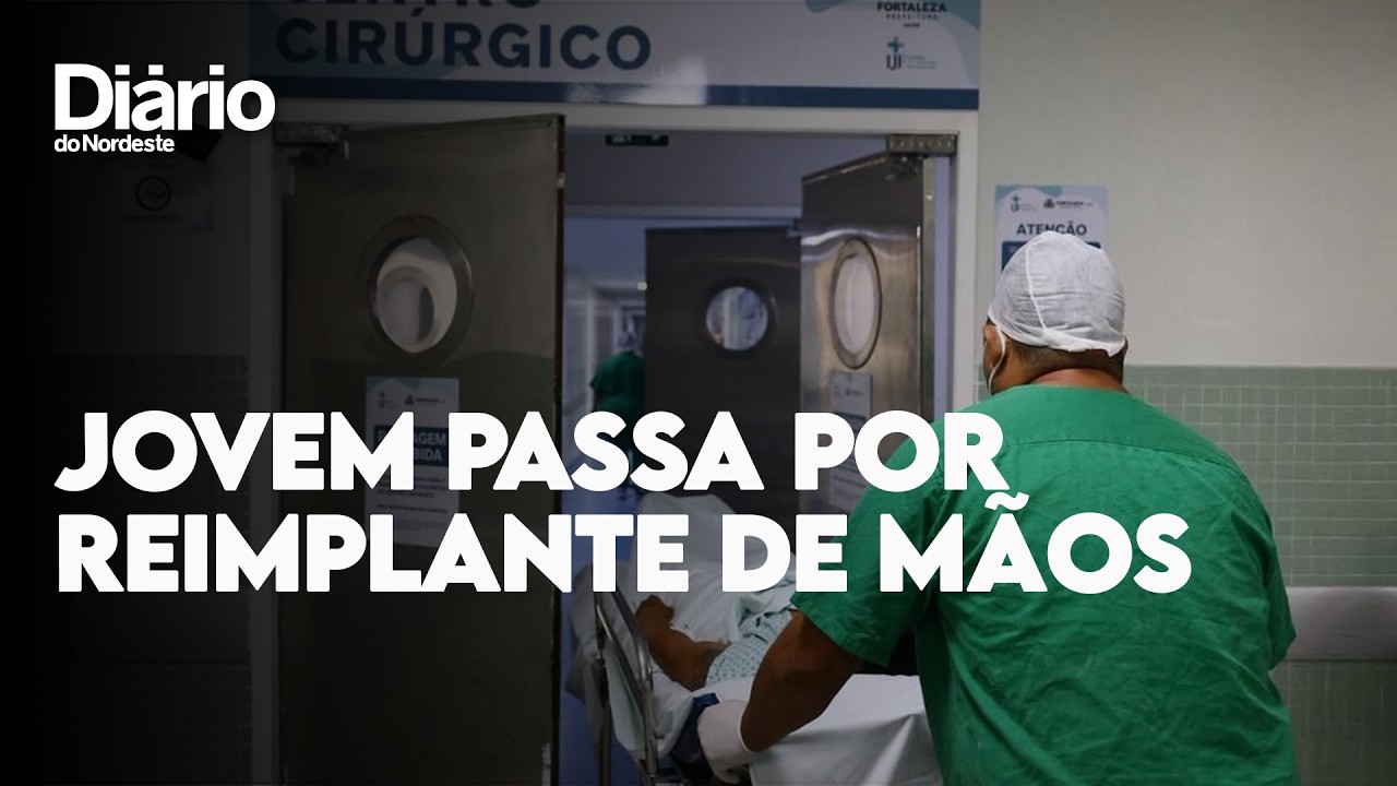 Imagem da notícia Reimplante de mãos de jovem de Quixeramobim contou com 15 profissionais e durou 12h; entenda